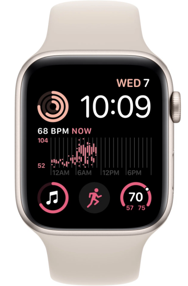 Часы Apple Watch SE2 (2023) 44mm , Starlight 