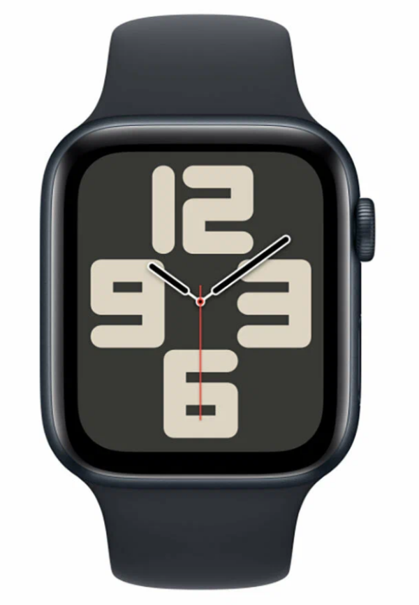 Часы Apple Watch SE 2023 GPS 44mm Aluminium Case with Sport Band, Midnight (M/L)