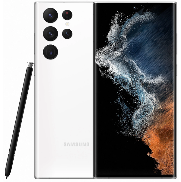 Samsung Galaxy S22 Ultra S908E/DS 12/256Gb, белый