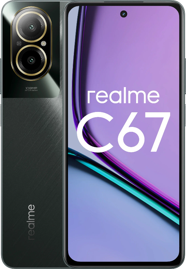 Realme С67 8/256Gb, черный