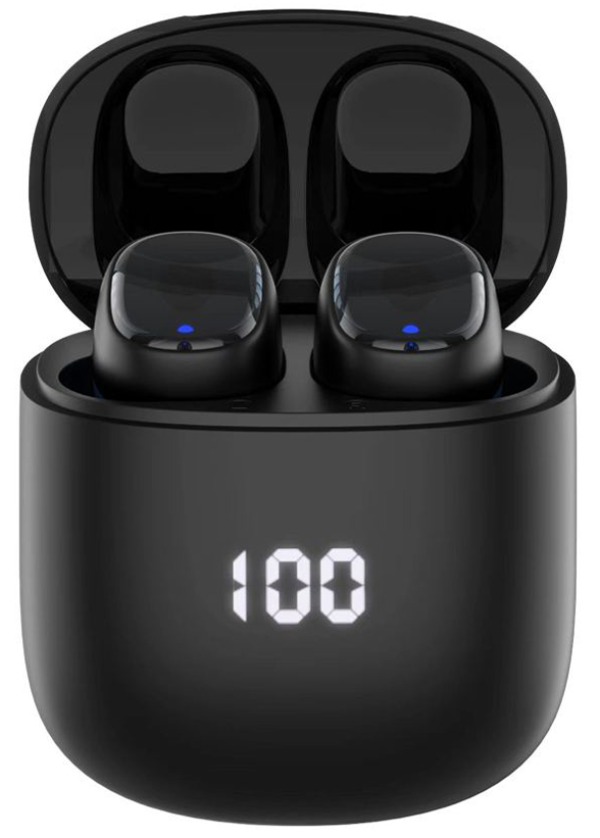 Bluetooth наушники Deppa с микрофоном Air Buds Pro, TWS, BT 5.3, 300 mAч,44193, черный