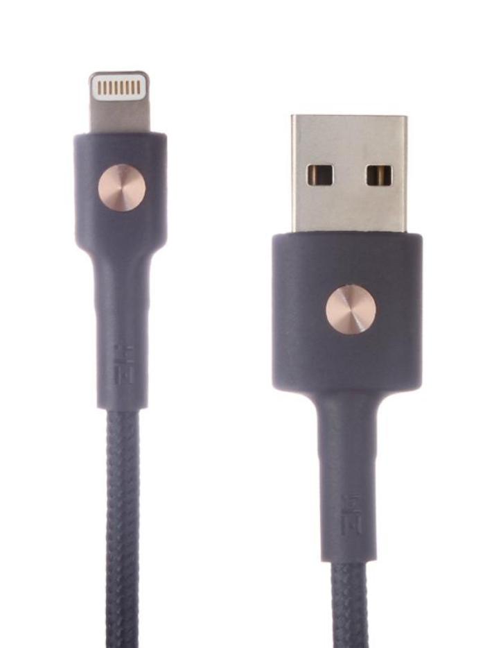 Дата кабель ZMI USB-Lightning MFI 200 см AL833, синий