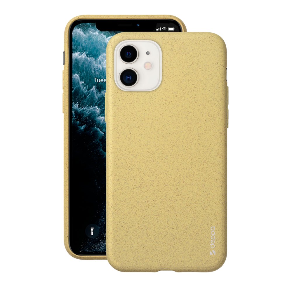 Силиконовая накладка Deppa Eco Case iPhone 11, желтый