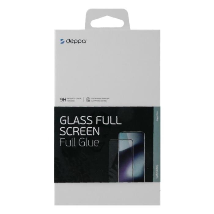 Защитное стекло дисплея Deppa Honor 9C, 3D full screen, полнокл. осн., черное 62644