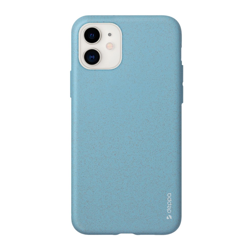 Силиконовая накладка Deppa Eco Case iPhone 11, голубой