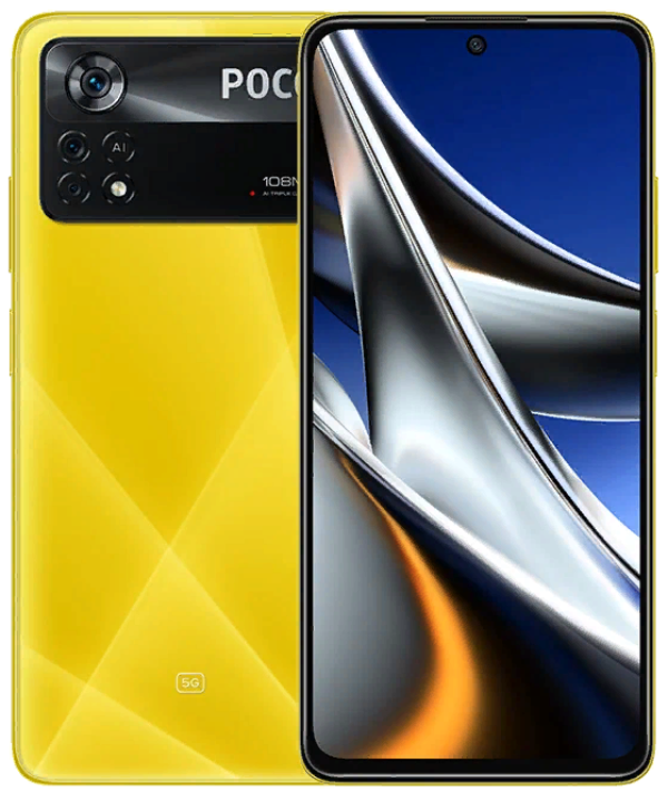 Xiaomi POCO X4 Pro 5G 6/128GB, желтый EU
