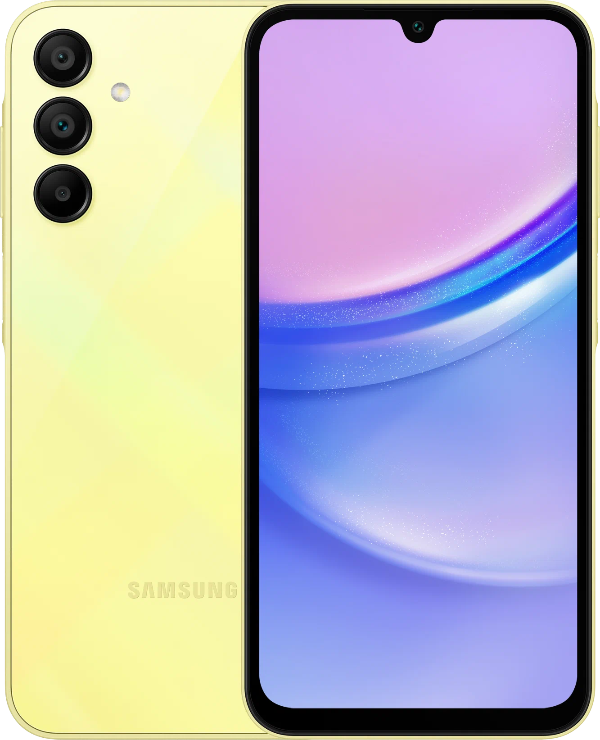 Samsung Galaxy A15 4Gb 128GB, желтый 