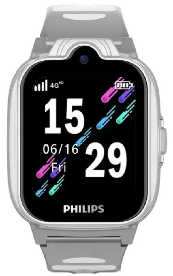 Смарт-часы Philips GSM, W6610, темно-серый