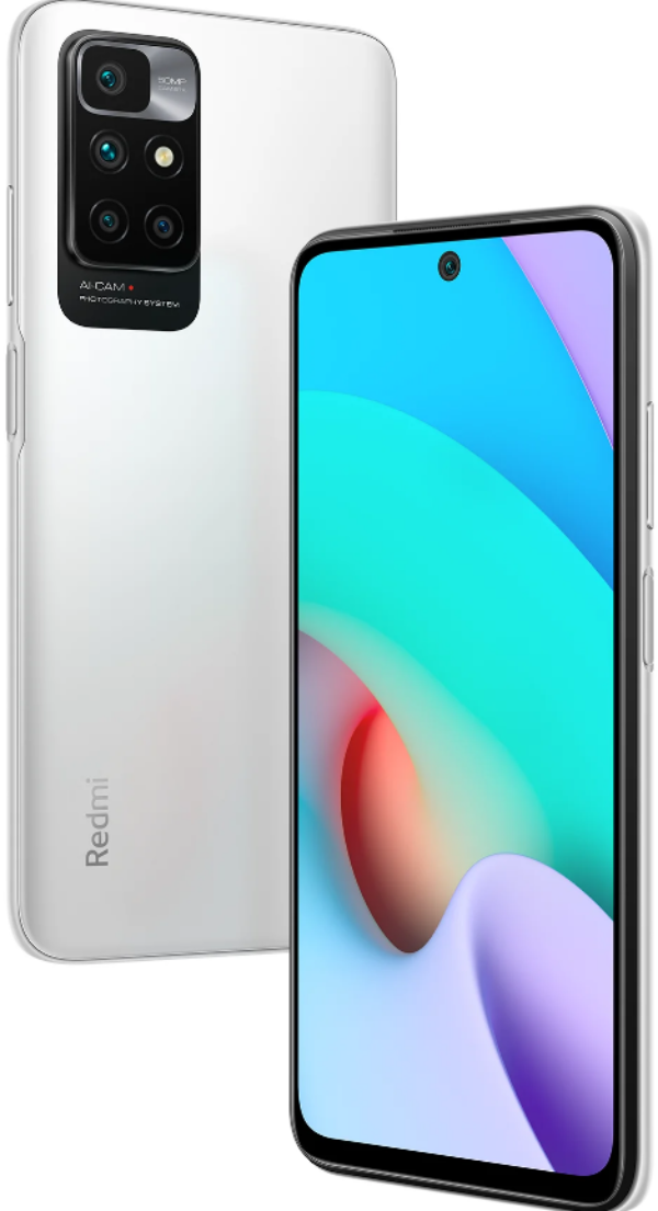 Xiaomi Redmi 10 (2022) 6/128GB (без NFC), белый EU